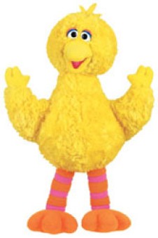 Sesame Street > Character Plush BIG BIRD 14"