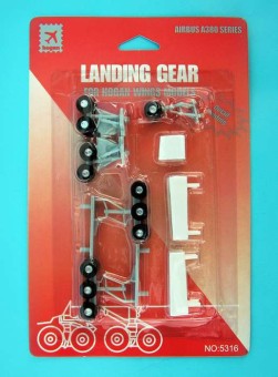 Landing Gear for Hogan Models Airbus A380 HG5316 Scale 1:200