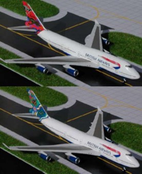 British B747-400 WUNALA/NALANJI 2 Plane Set