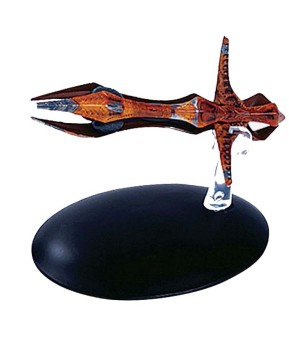 Species 8472 Bioship Star Trek Universe EagleMoss Die-Cast Model w/stand EM-ST0043