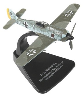 Fw 190A Oberleutnant Otto "Stotto" Stammberger, 4./JG 26, 1943 Scale 1:72 Die Cast Model AC005