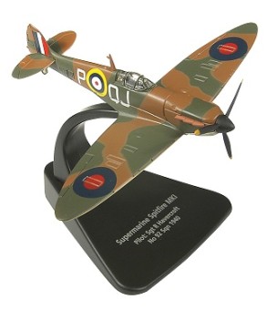 Spitfire Mk.I Sgt. Ralph Havercroft, No. 92 Squadron, August, 1940 Scale 1:72 Die Cast Model AC001