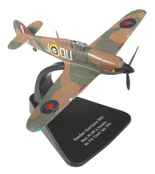 Hawker Hurricane Mk.I Plt. Off. Alois Vasatko, No. 312 (Czechoslovak) Sqn., 1940 Scale 1:72 Die Cast Model AC003 