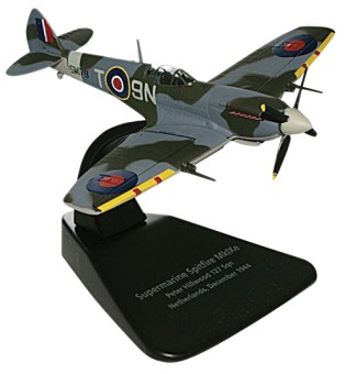 Spitfire Mk.IXe "Lady Jane," Peter Hillwood, No. 127 Squadron Scale 1:72 Die Cast Model AC016