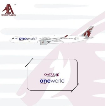 Qatar Airways Airbus A350-1000 Oneworld Livery Reg: A7-ANE HA35K0007 Aero Polaris 1:400