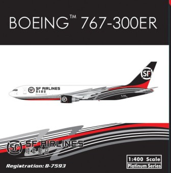 SF Airlines Boeing 767-300ER Registration B-7593 Phoenix 11259 Scale 1:400