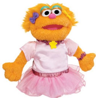 ZOE HAND PUPPET 11"