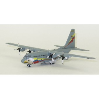 Colombia - Air Force Lockheed C-130H Hercules (L-382) FAC1004 IF130217 Inflight200  Scale 1:200