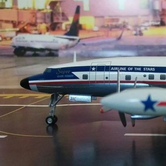 National Airlines L-1049G AC19359 Constellation N7131C Aeroclassics Scale 1:200