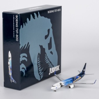 Xiamen Airlines 737-800/w B-5487 (Universal Beijing Resort - Jurassic World Isla Nublar) 58228 NG Models 1:400