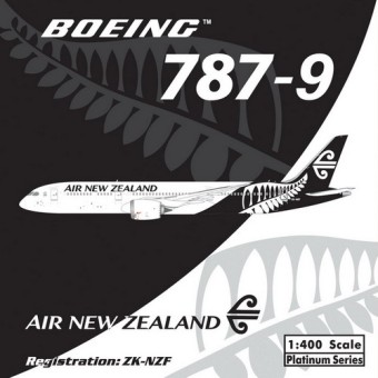 Phoenix die cast models Air New Zealand B787-9  Reg# ZK-NZF 1:400 Scale die-cast scale model 11012