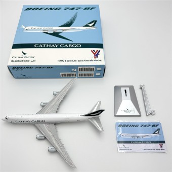 Cathay Pacific Boeing 747-8F Reg: B-LJN Interactive YY74808D YY Wings 1:400