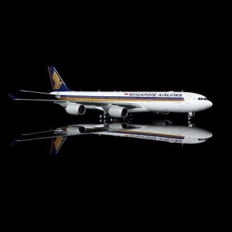 New Mold! Singapore Airlines Airbus A340-500 Reg: 9V-SGE L2178 SQ Wings 1:200