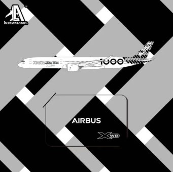Airbus House Airbus A350-1000 Carbon Fiber House Livery Reg: F-WLXV HA35K0011 Aero Polaris 1:400