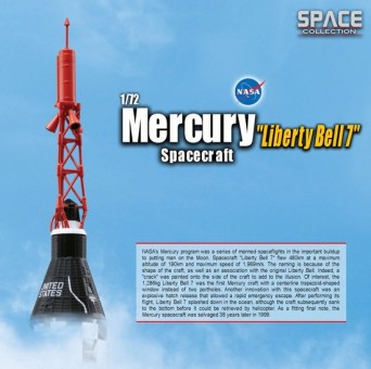 1/72 Mercury "Liberty Bell 7" Spacecraft (Space) DRW-50393