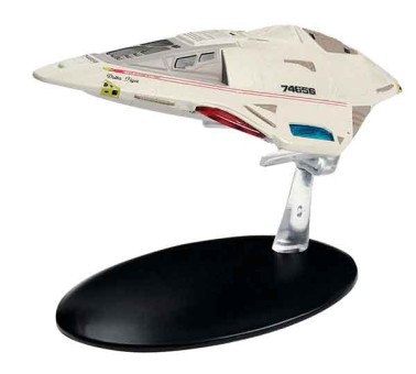 Starfleet Delta Flyer Star Trek Universe EagleMoss Die-Cast EM-ST0038