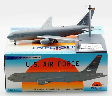 USA Air Force Boeing KC-46A Pegasus (767-2LKC) 18-46049 with stand InFlight IFKC46USAF01 scale 1:200