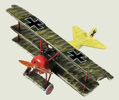 Fokker Dr.I Oberleutnant Lothar von Richthofen WW12002 Scale 1:72