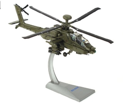 AH-64A Apache Helicopter 227 Aviation Regiment 1st Armored Division Germany 1991 AF1-0100B by Air Force 1 Scale 1:64 