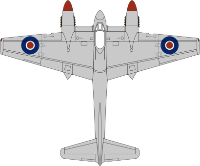 de Havilland DH.103 Sea Hornet F.Mk.20 – Royal Navy 72HOR002 1:72