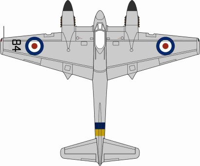 De Havilland DH.103 Sea Hornet F.Mk.3 – National Air Races, Elmdon, 1949 Oxford 72HOR005 Scale 1:72