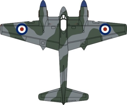 de Havilland DH.103 Hornet F.Mk.3 – RAF Kai Tak 72HOR003 1:72