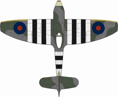 Hawker Tempest Mk.V – No. 3 Squadron, No. 150 Wing, RAF, Newchurch, England, 1944 Oxford AC062 Scale 1:72