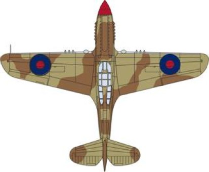 Kittyhawk Mk.I Sqn. Ldr. Mike Judd, 250 Squadron, RAF, 1942 Scale 1:72  Die Cast Model AC024