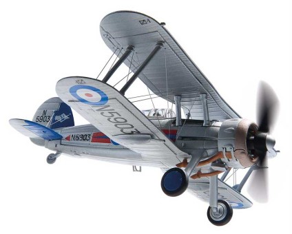 Gloster Gladiator MkII G-GLAD Fighter Collection Duxford 2013, CG36210, 1:72