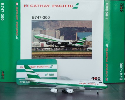 Cathay Pacific B747-300 B-HOL BB4-2015-001A BigBird YourCraftsman 1:400