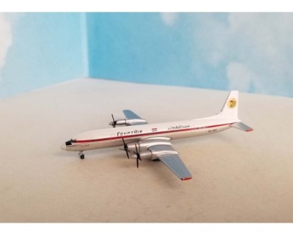 Egyptair Ilyushin 62 SU-AOY AeroClassics AC411098 Scale 1:400