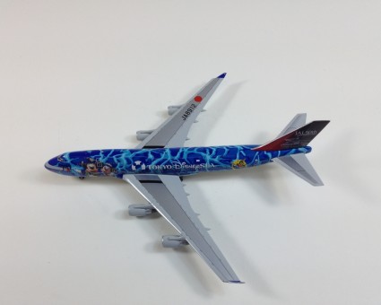 JAL B747-400 Disney Blue JA8912  Phoenix 1:400