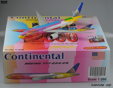 Continental B777-200 N77014 