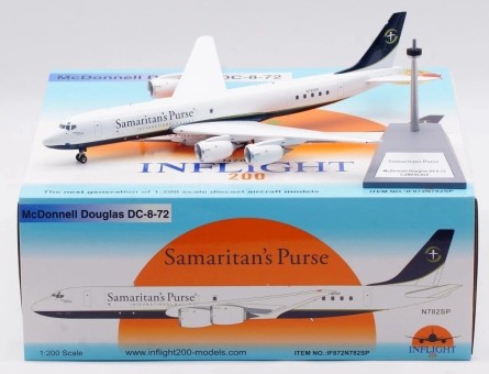 Samaritan's Purse McDonnell Douglas DC-8-72CF N782SP IF872N782SP InFlight Models 1:200