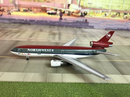 Northwest DC-10-40 Bowling Shoe Special marking! N144JC Aero Classics AC19145 Scale 1:400