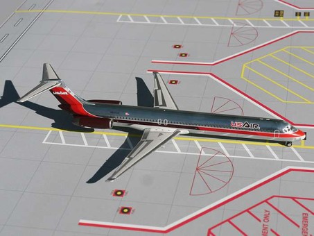 Usair MD-82 Maroon Livery