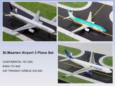 St Maarten - Cont 757-200 Bwia 737-800 Air Tra A33