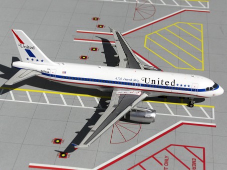 United A320-200 N475UA (Stars and Bars Retro Livery) 1:200