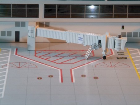 GJARBRDG1 GeminiJets Jetway AirBridge Set 1 For Narrow Body Planes Scale 1:400