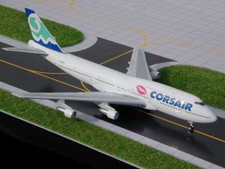 Last One! Corsair Boeing 747-300 Kiss livery registration F-GSEX Gemini GJCRL346 scale 1:400 