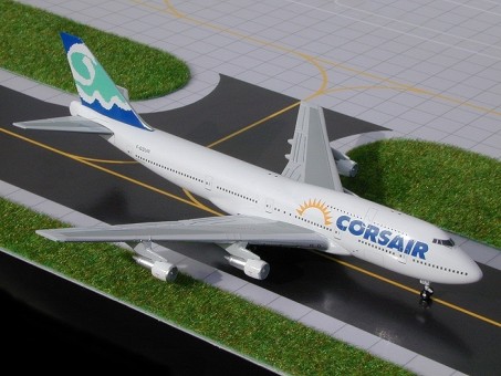 Corsair Boeing 747-300 Sun registration F-GSUN Gemini GJCRL347 Scale 1:400