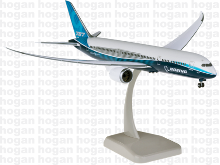 Boeing House 787-9 Dreamliner with gears and stand Hogan HG11274G scale 1:200