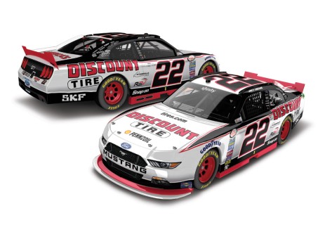 Joey Logano No 22 Discount Tire Ford Mustang NASCAR 2017 N221723DTJL 1:24 