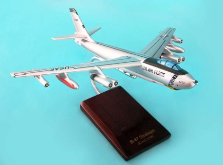 Executive Series B-47E Stratojet in 1:100 scale crafted out of Mahogany