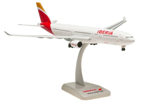 Iberia Airbus A330-300 Spain With Landing Gears and Stand HG0281G 1:200