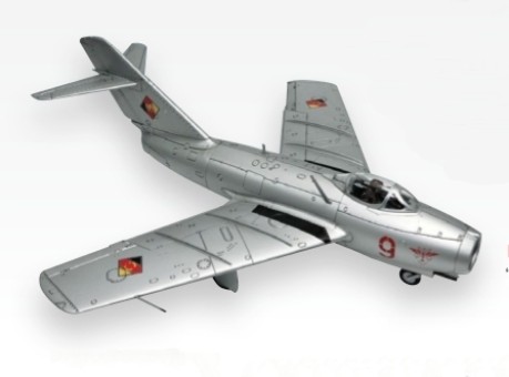 MIG-15, PLA “Red 9” FAG-2 East Germany 1953 FTL-88101A Flight Wing Scale 1:18 