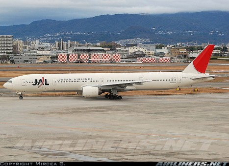 Aero 500: JAL Japan Airlines B777-346 JA751J  NC 