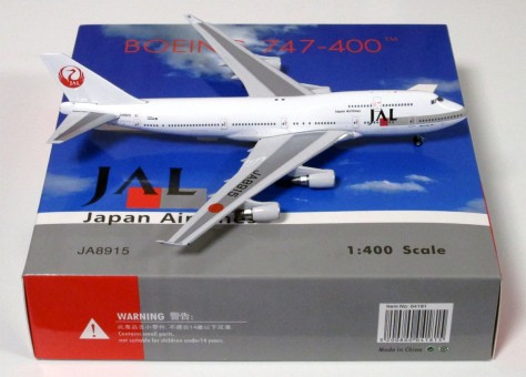 JALs 100th Boeing 747-400 Japan Airlines JA8915 Phoenix 04181 1-400