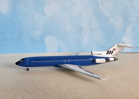 Braniff Boeing B727-200 Black Nose Dark Blue Reg: N403BN BBX41698 Bluebox 1:400
