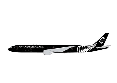 Air New Zealand Boeing 777-300ER ZK-OKQ 'All Blacks' (Advanced Engine Option) JC Wings JC2ANZ0157E Scale 1:200